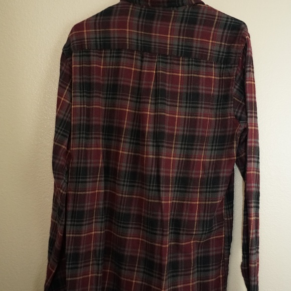 Arrow Men Flannel Shirt Button Down Small - Picture 4 of 4